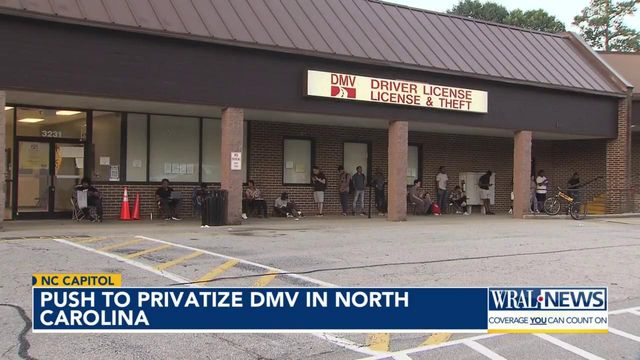 NC Republican leaders push to privatize DMV in North Carolina