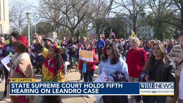 North Carolina Supreme Court holds fifth hearing on Leandro case
