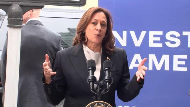 Kamala Harris announces support for NC small business owners