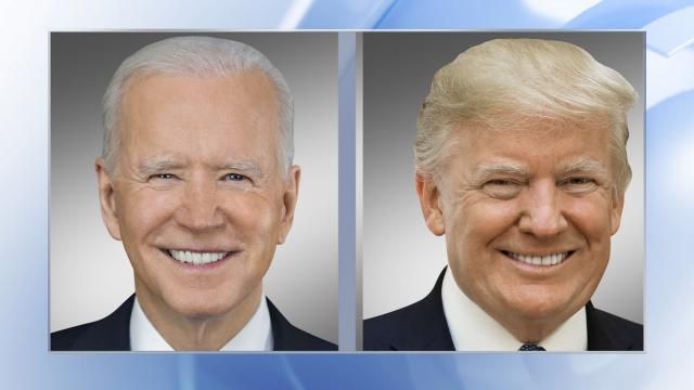 Joe Biden, Donald Trump, candidates for president 2024