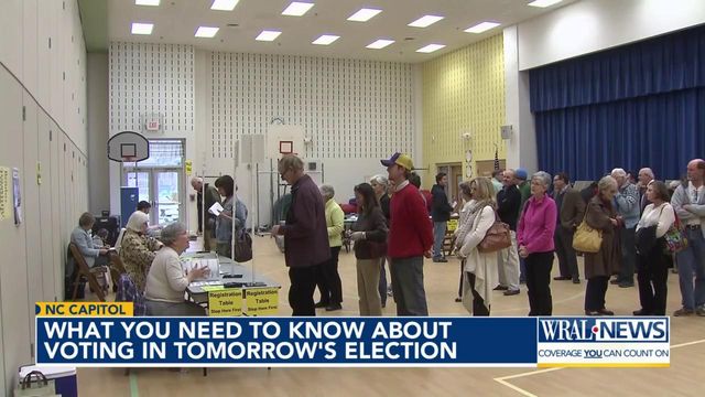 Hundreds of thousands of North Carolinians are expected to head to the polls Tuesday to help finalize who will be on the ballot for the general election in November.