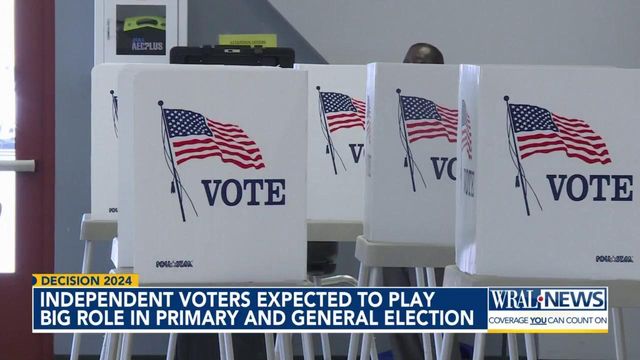 Independent voters expected to play a big role in primary and general elections