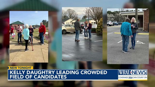 Kelly Daughtry leading crowded field of primary candidates