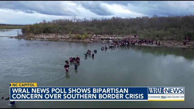 WRAL News Poll shows bipartisan concern over southern border crisis