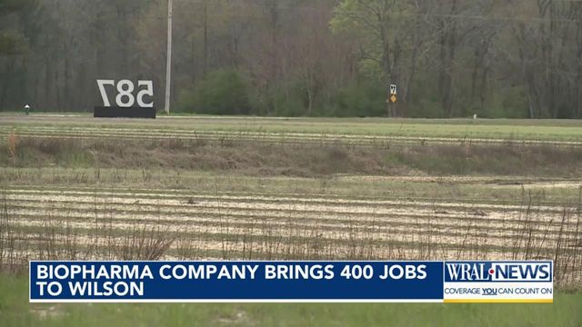 400 biopharma manufacturing jobs promised for Wilson County