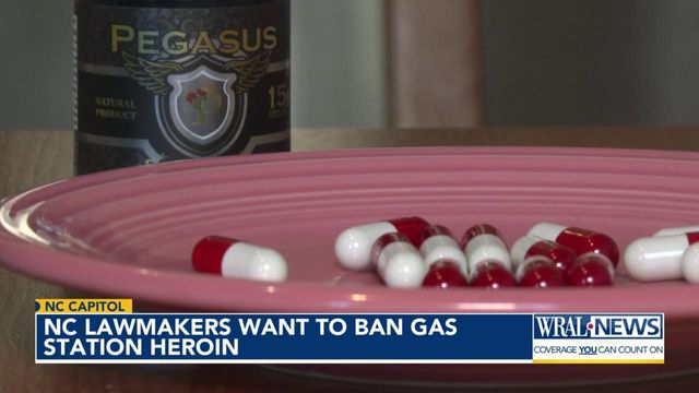 NC lawmakers want to ban gas station heroin