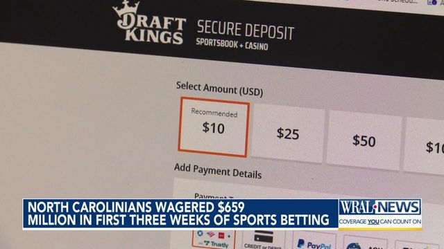 Hundreds of millions in bets, $69 million in losses in March 
