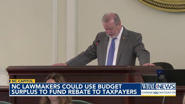 NC lawmakers could use budget surplus to fund rebate to taxpayers