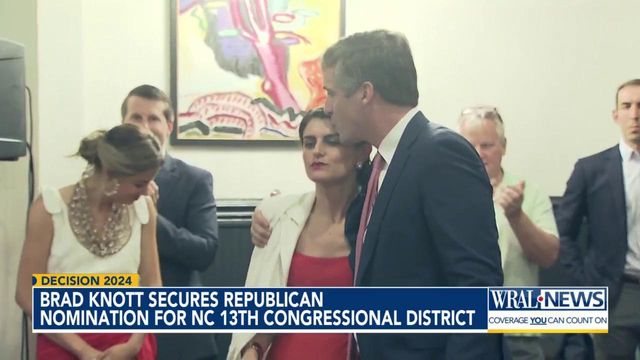 Knott earns GOP nomination in NC's 13th district
