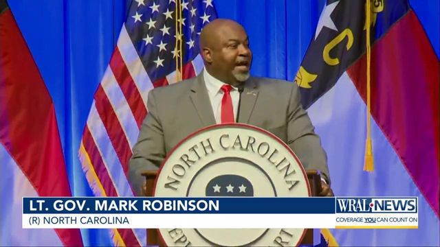 Lt. Governor Mark Robinson focuses on education & economy at NC GOP convention