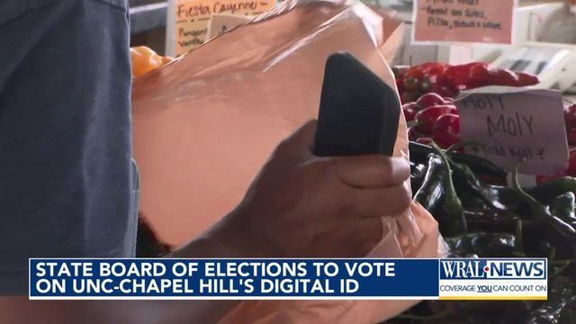 North Carolina State Board of Elections to vote on UNC-Chapel Hill's digital ID