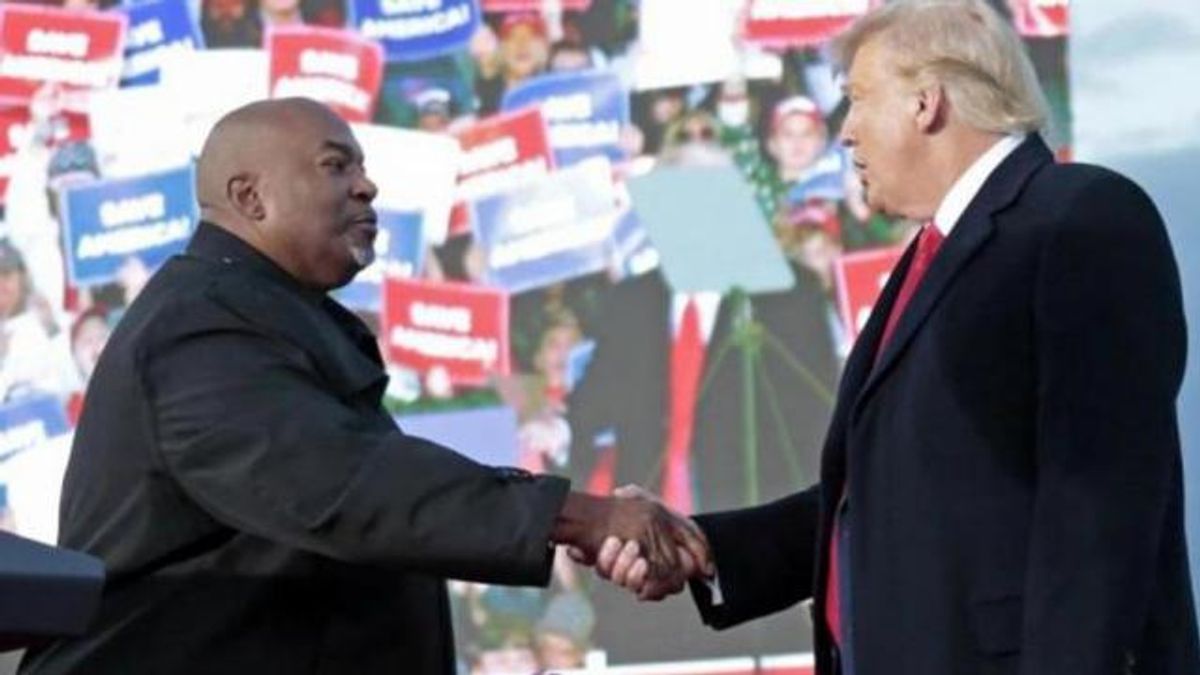 Mark Robinson and Donald Trump