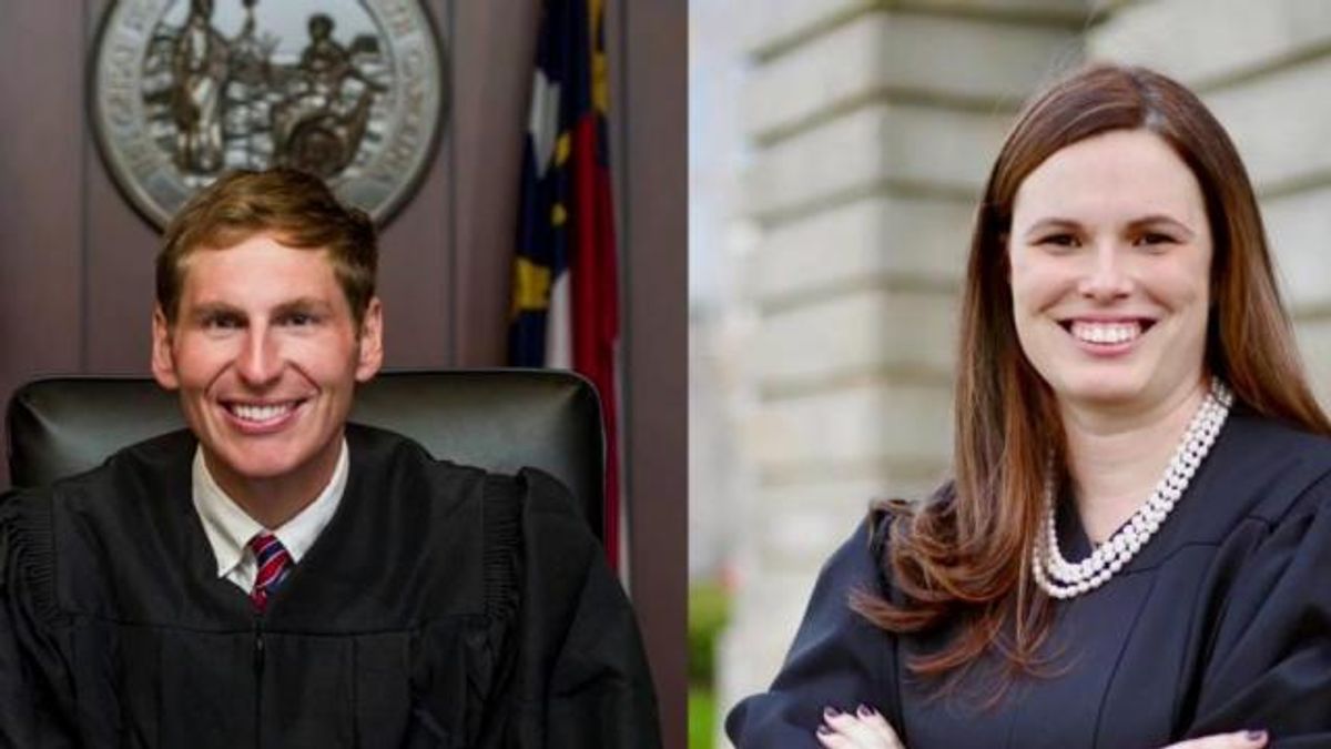 Protesters criticize attempt to throw out 60,000 votes in NC Supreme Court race