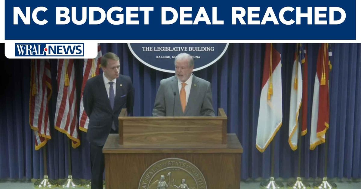 NC lawmakers announce 'starting point' for a budget deal, after a year of negotiations