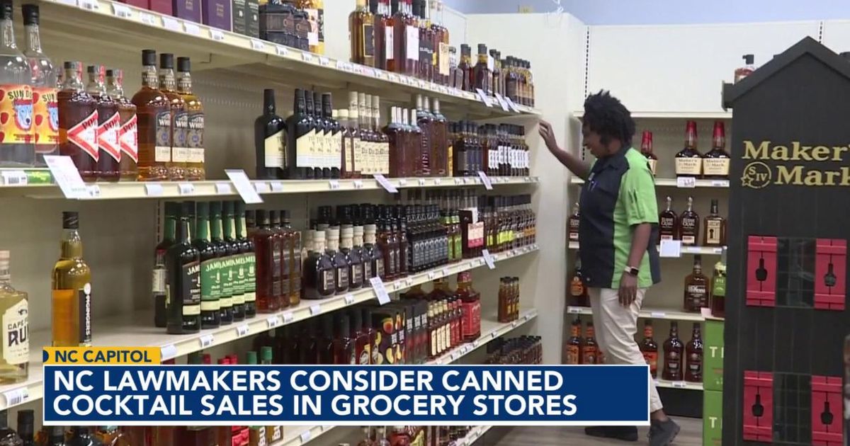 Canned cocktails at the grocery store? NC lawmakers give preliminary approval