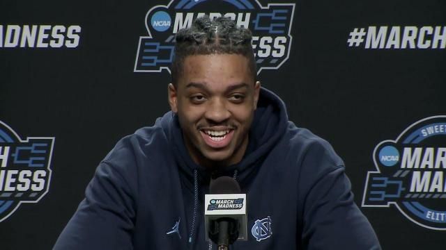 UNC basketball player Armando Bacot, March 27, 2024 news conference UNC basketball player Armando Bacot, March 27, 2024 news conference