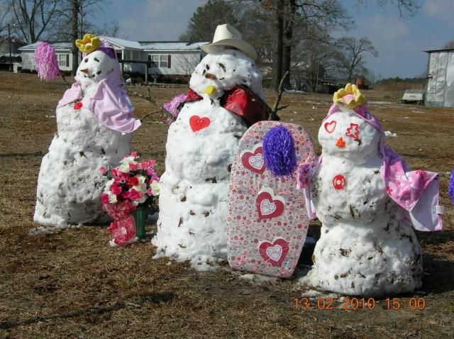 Valentines Snow