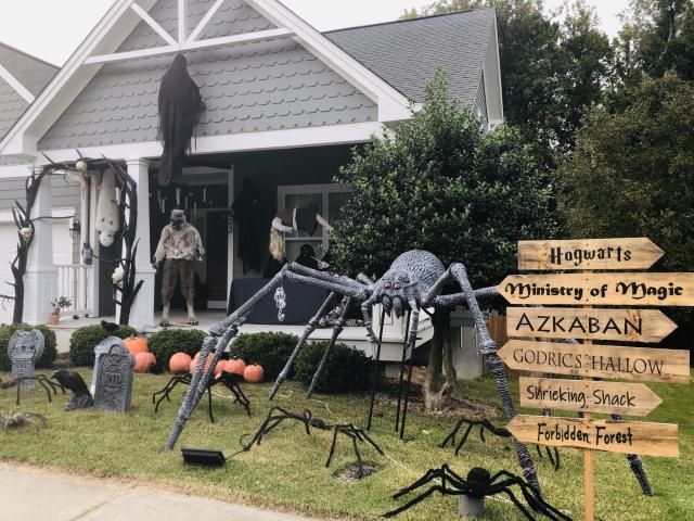 Cool Halloween display 
