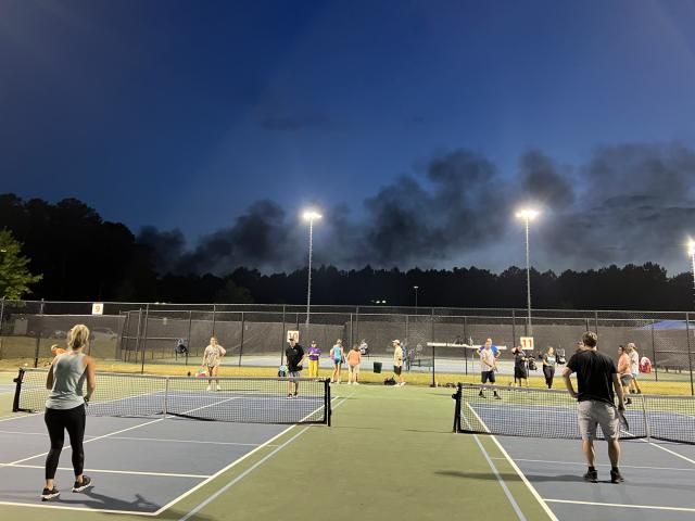 fire in Holly springs
