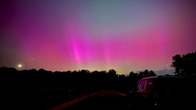 'Very unusual:' Rare solar event fills NC skies with dazzling Northern Lights