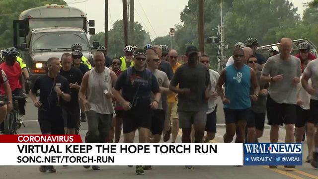 Keep the Hope Torch Run goes virtual for Special Olympics