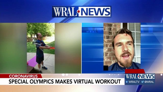 Special Olympics makes virtual workout