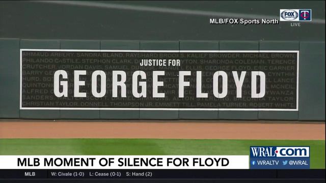 MLB, Twins honor George Floyd