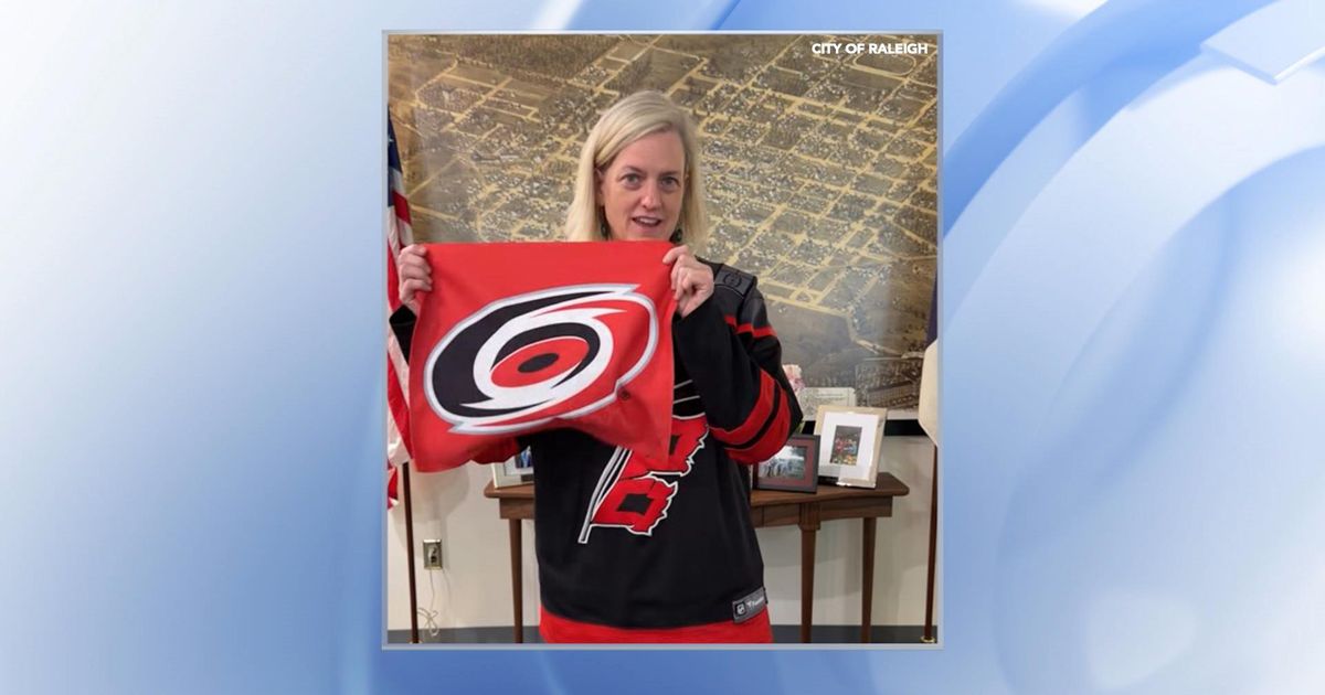Bling or BBQ: Raleigh mayor places friendly bet with Vegas mayor during Stanley Cup Final