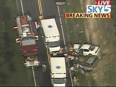 Multiple Vehicle Accident On Highway 42 Sends 5 To Hospital