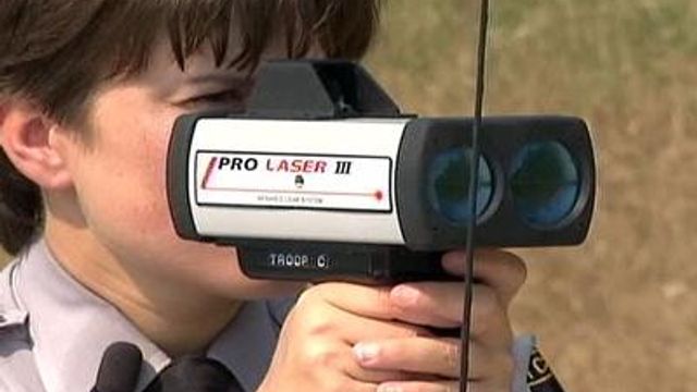 Laser Technology Being Used to Track Speeders