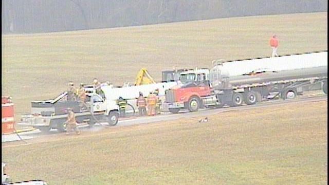 Fuel Tanker Spill in Johnston County