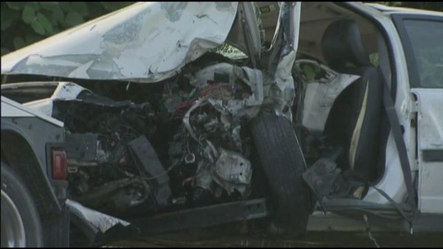 Six injured in Garner crash