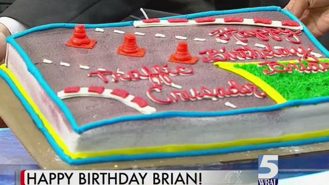 Brian Shrader gets a birthday surprise