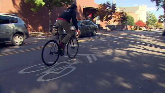 Bike lanes could replace on-street parking in Raleigh