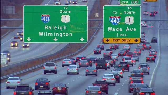 DOT suggests adding toll roads to I-40 in Wake, Durham