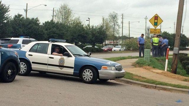 Sims: Foot chase leads to crash on Raleigh's Capital Blvd.