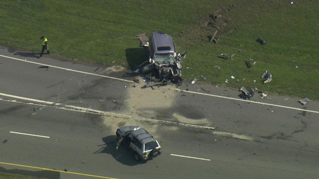 Sky 5: Multiple vehicles involved in accident on Business 70