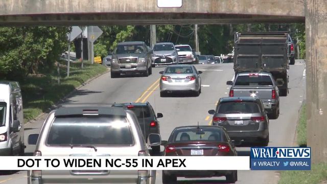 DOT hopes to widen section of Highway 55 in Apex