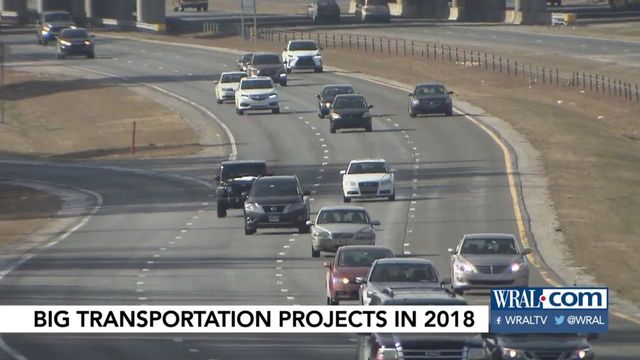 What's next on the NCDOT's list of project for 2018