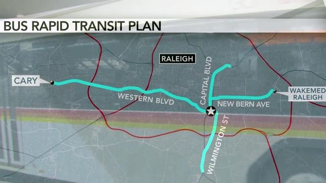 Bus Rapid Transit Plan part of new Wake County expansion