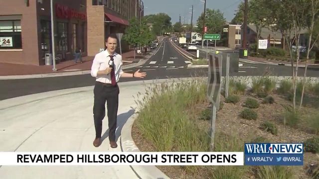Hillsborough Street renewal project complete 