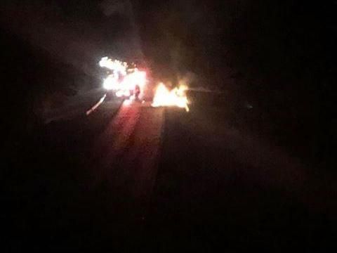 Vehicle explosion closes I-95 near Rocky Mount