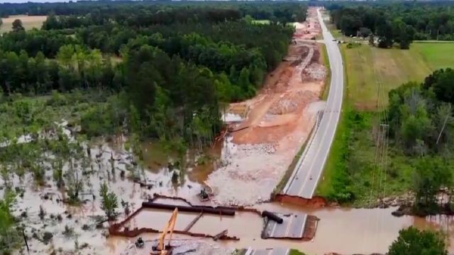 Drivers see longer commute after US 401 washout