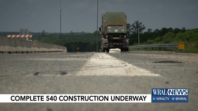 Construction begins to start completing NC-540