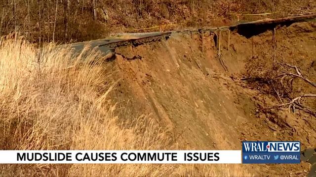 Mudslide wipes out Madison Co. commute route