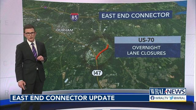 Work in east Durham may cause delays through March