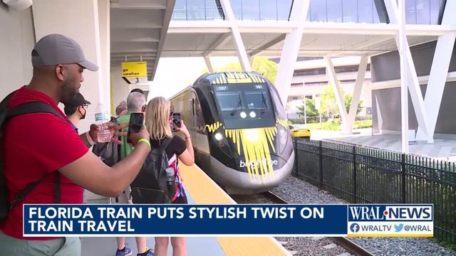 Florida puts sylish twist on train travel 