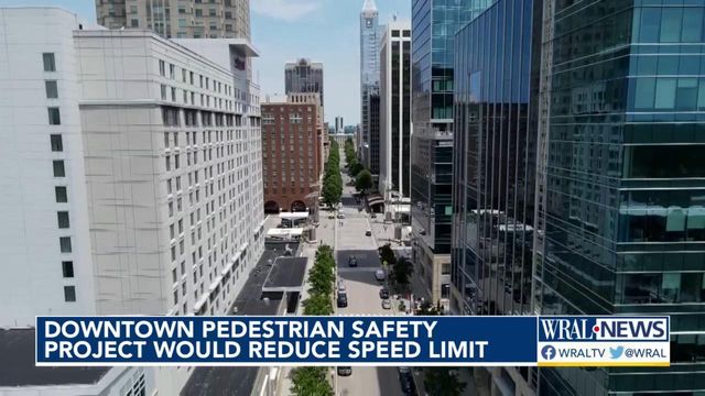 Lower speed, no right turns on red could be coming to downtown Raleigh