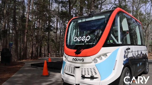 Cary launches self-driving shuttle