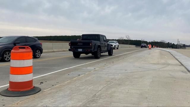 NC 42 bridge closing in Johnston County, part of I-40 widening